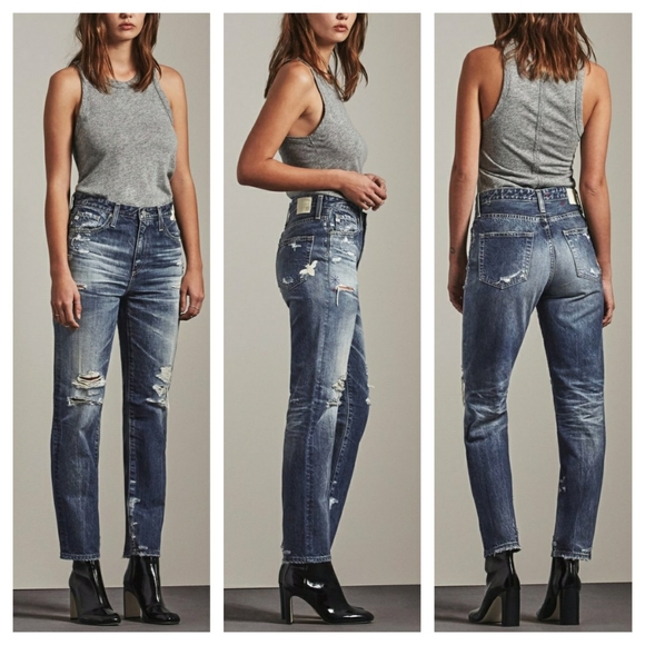 Ag Adriano Goldschmied Denim - AG The Phoebe Vintage High-Waisted Tapered Leg